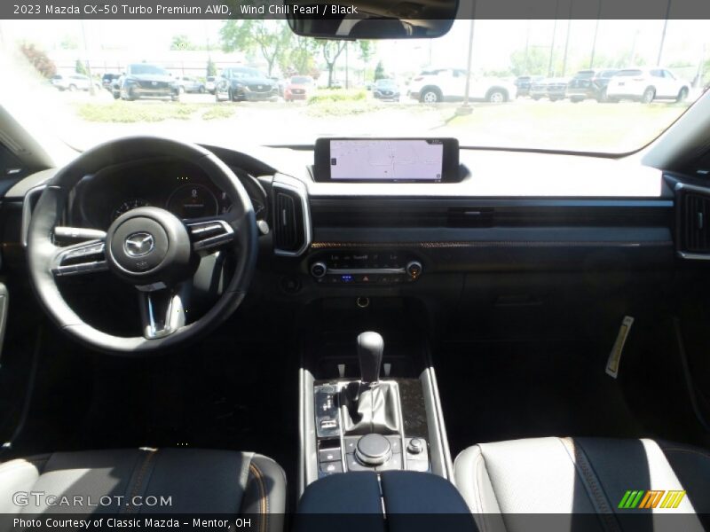 Wind Chill Pearl / Black 2023 Mazda CX-50 Turbo Premium AWD