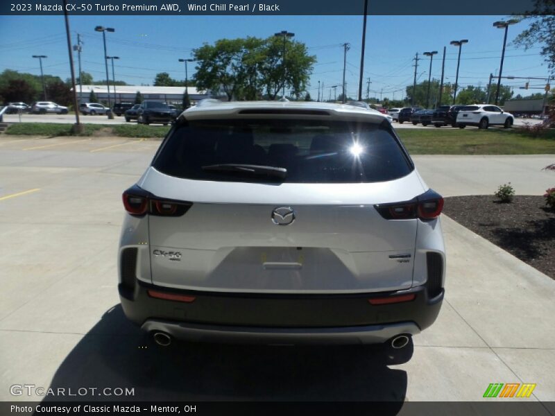 Wind Chill Pearl / Black 2023 Mazda CX-50 Turbo Premium AWD