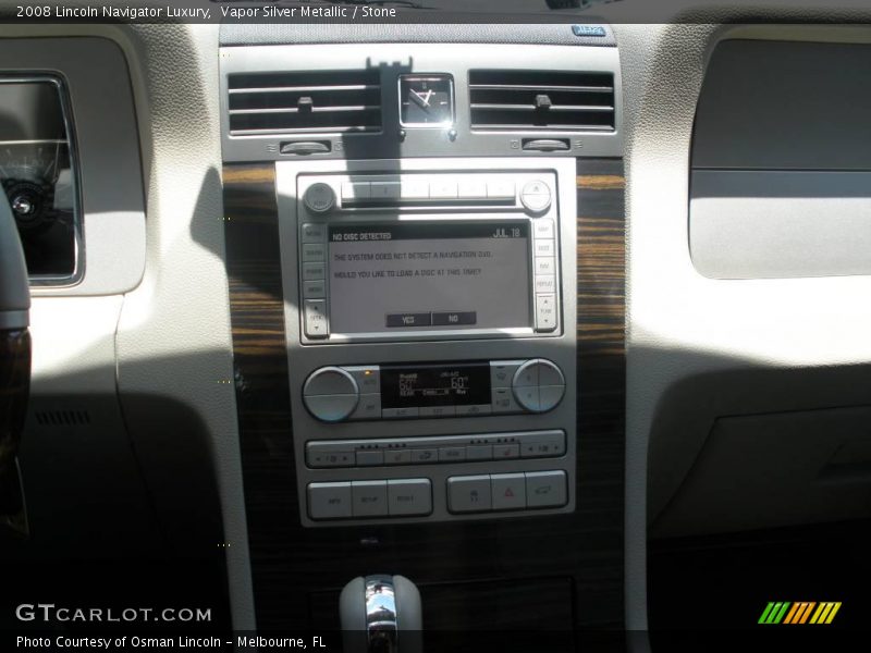 Vapor Silver Metallic / Stone 2008 Lincoln Navigator Luxury