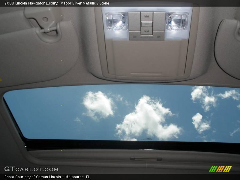 Vapor Silver Metallic / Stone 2008 Lincoln Navigator Luxury