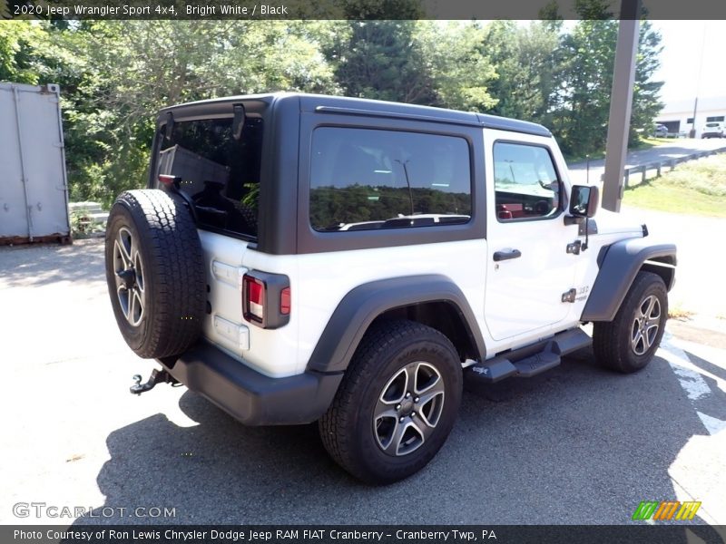 Bright White / Black 2020 Jeep Wrangler Sport 4x4