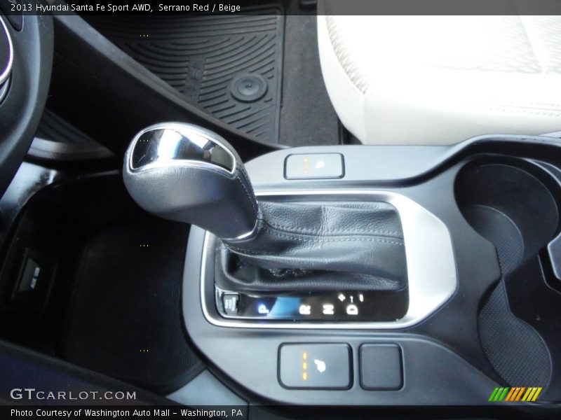 Serrano Red / Beige 2013 Hyundai Santa Fe Sport AWD
