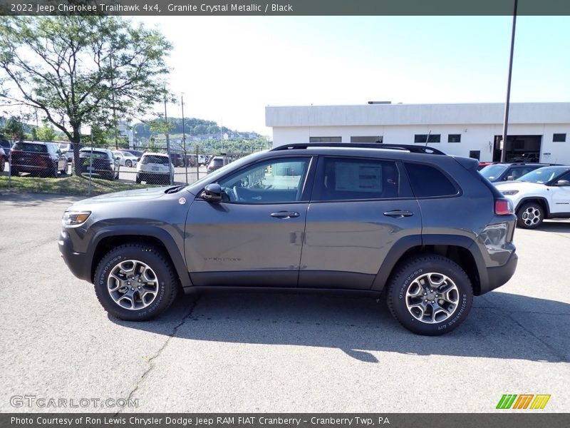 Granite Crystal Metallic / Black 2022 Jeep Cherokee Trailhawk 4x4