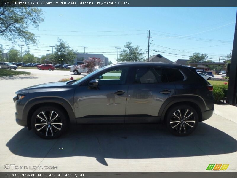 Machine Gray Metallic / Black 2023 Mazda CX-50 S Premium Plus AWD