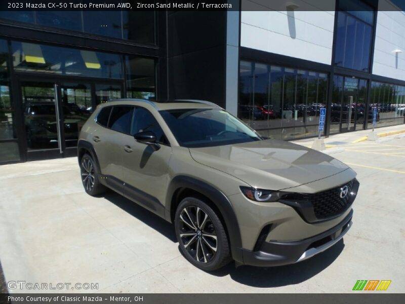 Front 3/4 View of 2023 CX-50 Turbo Premium AWD