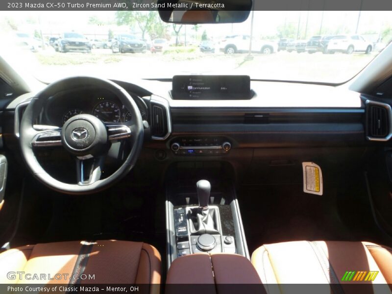 Zircon Sand Metallic / Terracotta 2023 Mazda CX-50 Turbo Premium AWD
