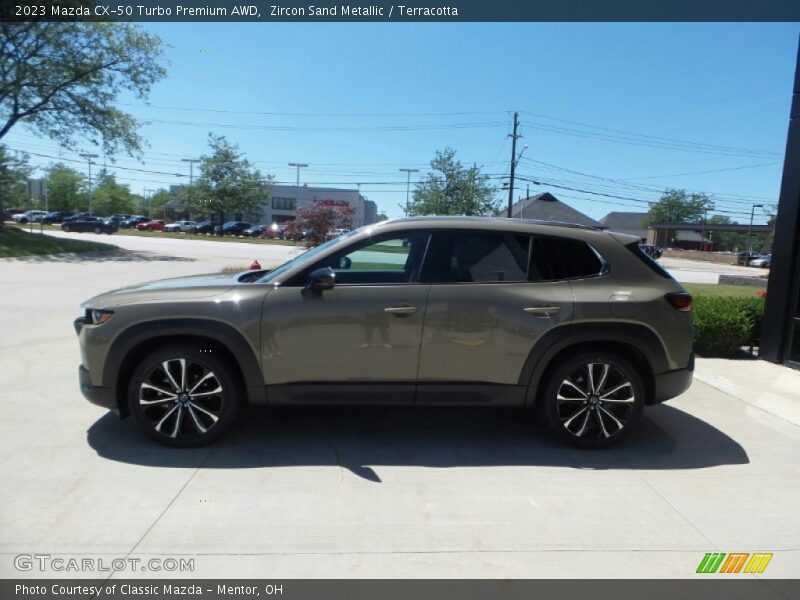  2023 CX-50 Turbo Premium AWD Zircon Sand Metallic