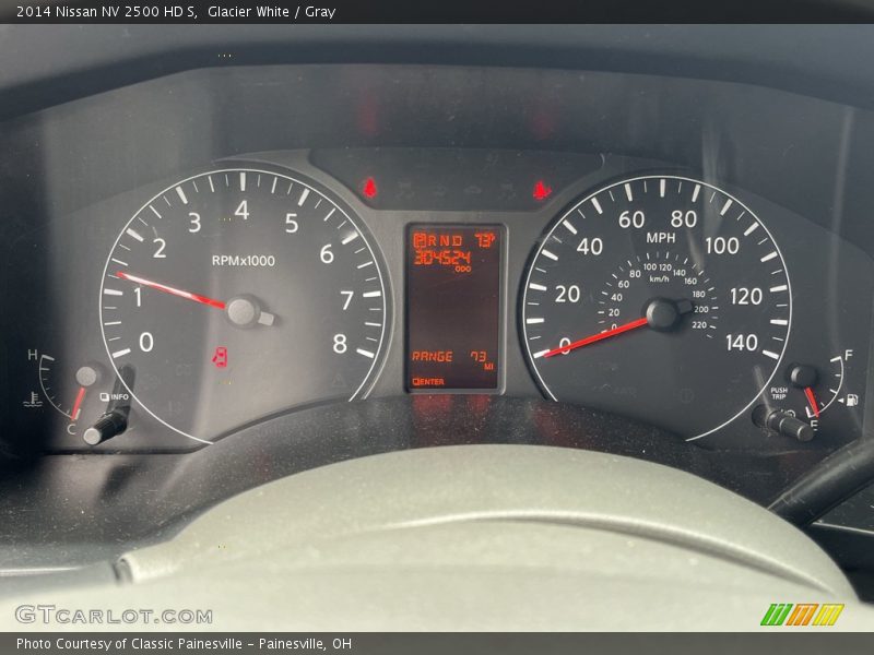  2014 NV 2500 HD S 2500 HD S Gauges