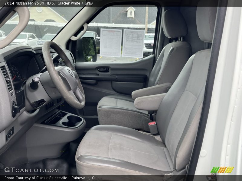  2014 NV 2500 HD S Gray Interior
