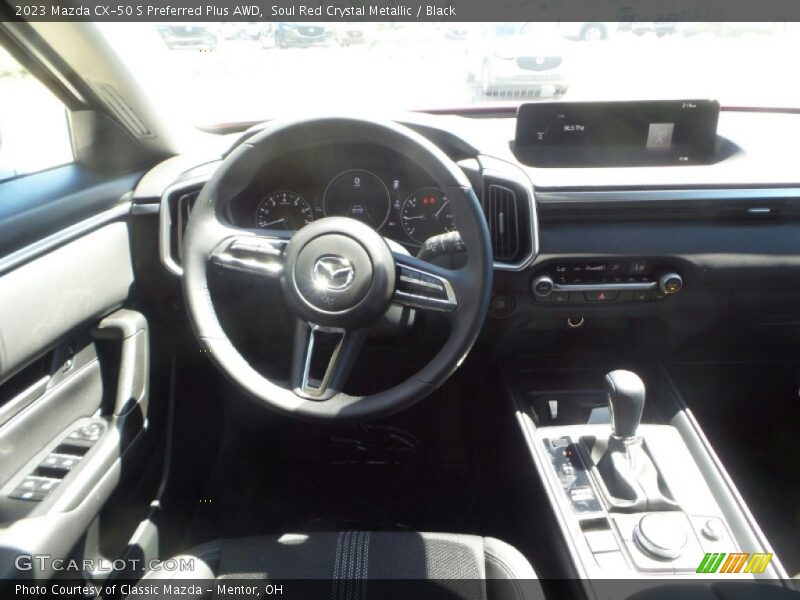 Soul Red Crystal Metallic / Black 2023 Mazda CX-50 S Preferred Plus AWD