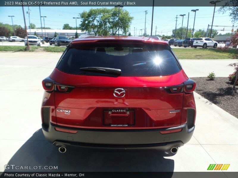 Soul Red Crystal Metallic / Black 2023 Mazda CX-50 S Preferred Plus AWD