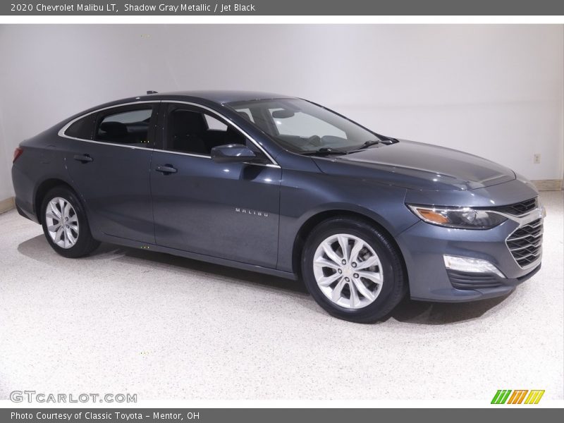 Shadow Gray Metallic / Jet Black 2020 Chevrolet Malibu LT