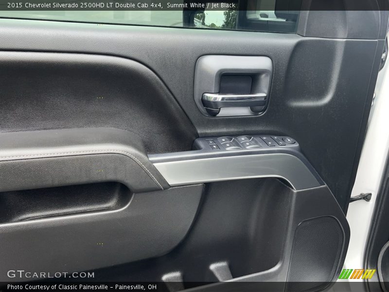 Summit White / Jet Black 2015 Chevrolet Silverado 2500HD LT Double Cab 4x4