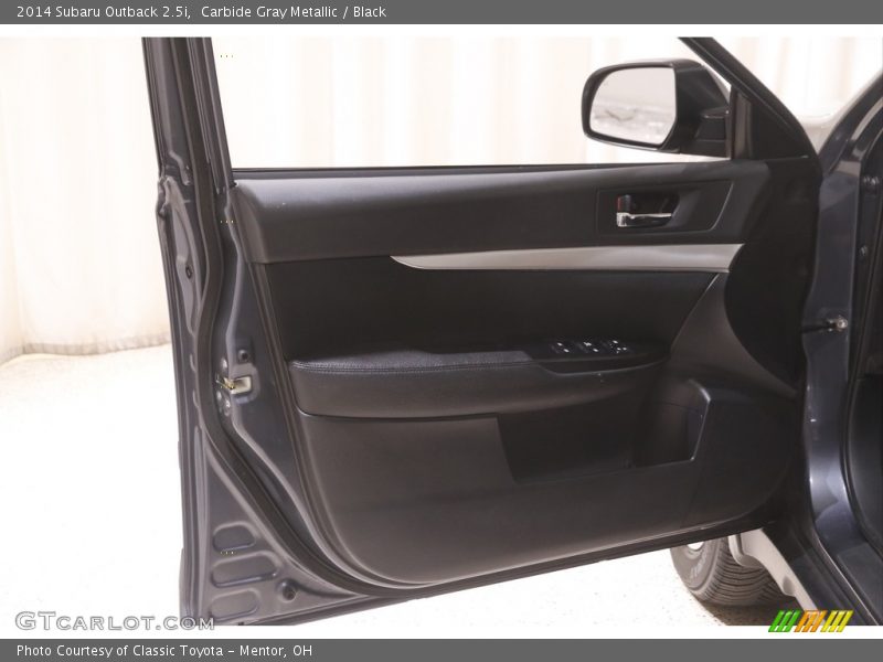 Carbide Gray Metallic / Black 2014 Subaru Outback 2.5i
