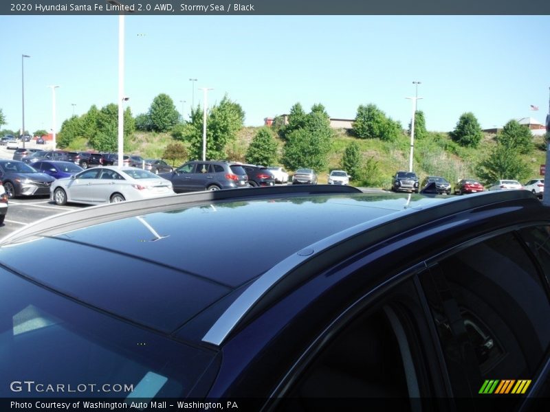 Stormy Sea / Black 2020 Hyundai Santa Fe Limited 2.0 AWD