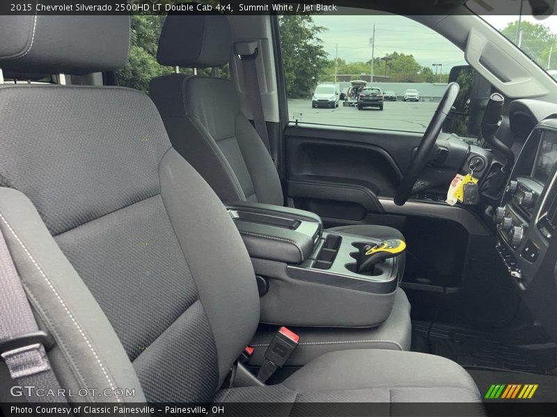 Summit White / Jet Black 2015 Chevrolet Silverado 2500HD LT Double Cab 4x4