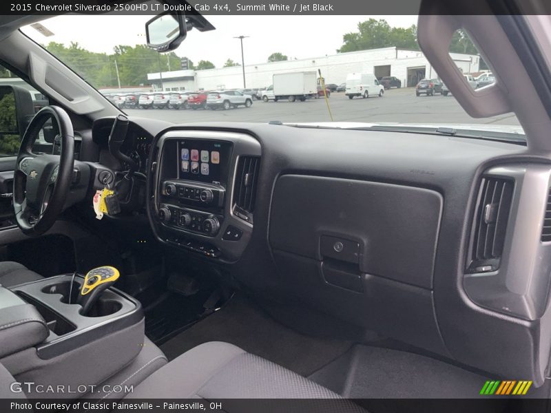 Summit White / Jet Black 2015 Chevrolet Silverado 2500HD LT Double Cab 4x4