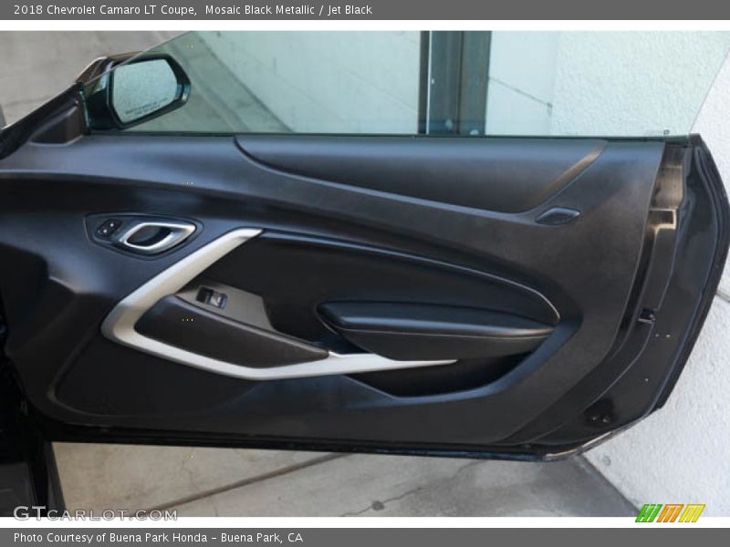 Mosaic Black Metallic / Jet Black 2018 Chevrolet Camaro LT Coupe