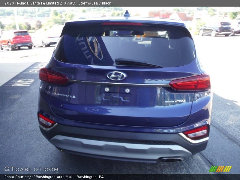 Stormy Sea / Black 2020 Hyundai Santa Fe Limited 2.0 AWD