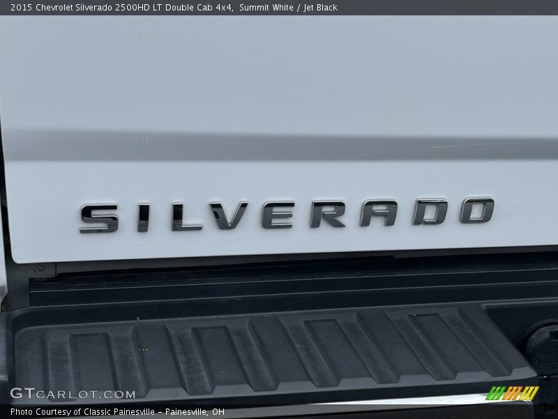 Summit White / Jet Black 2015 Chevrolet Silverado 2500HD LT Double Cab 4x4