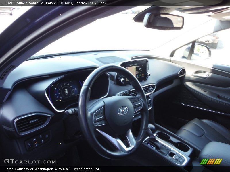 Stormy Sea / Black 2020 Hyundai Santa Fe Limited 2.0 AWD
