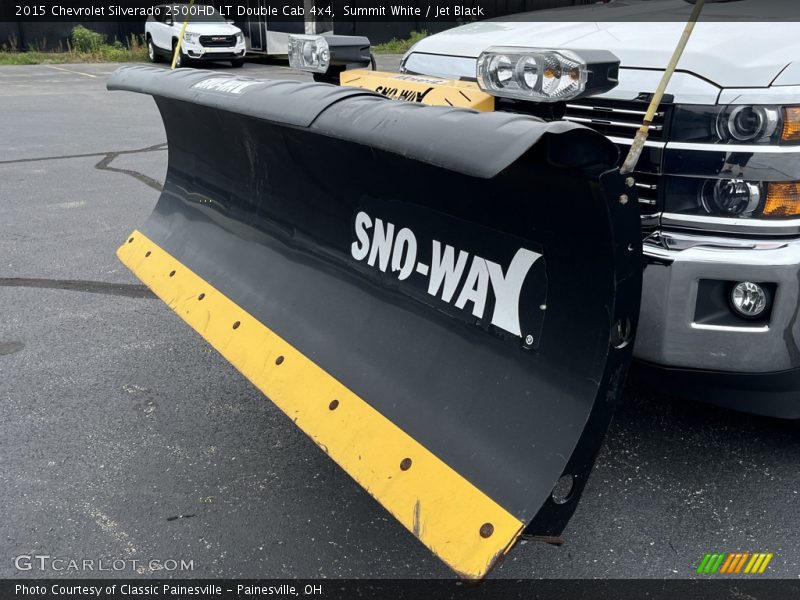 Summit White / Jet Black 2015 Chevrolet Silverado 2500HD LT Double Cab 4x4