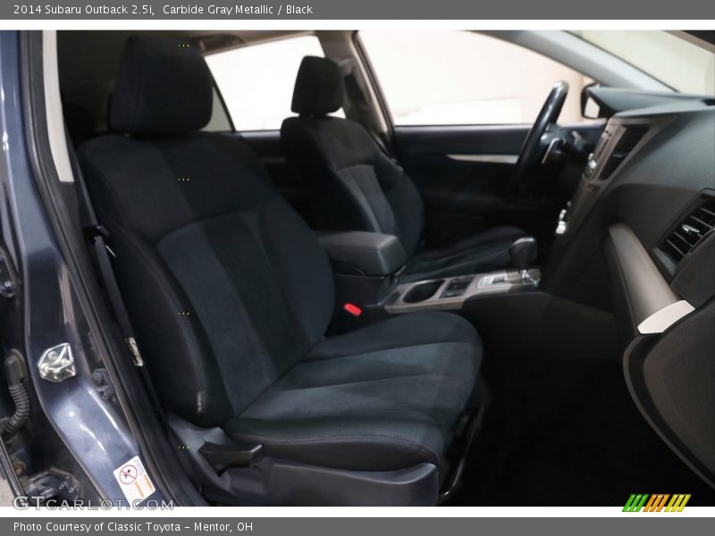 Carbide Gray Metallic / Black 2014 Subaru Outback 2.5i
