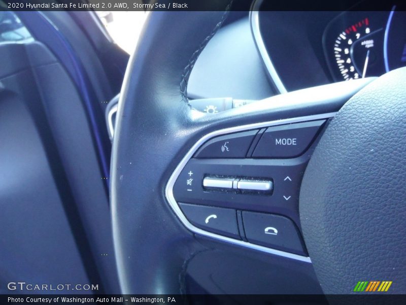 Stormy Sea / Black 2020 Hyundai Santa Fe Limited 2.0 AWD