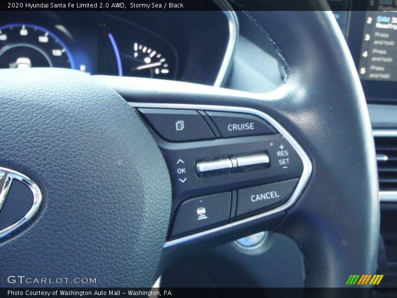 Stormy Sea / Black 2020 Hyundai Santa Fe Limited 2.0 AWD