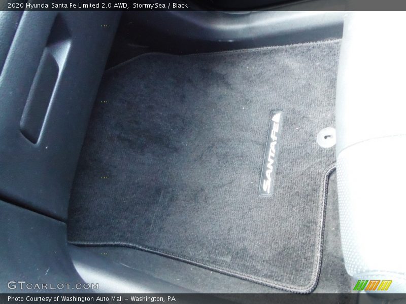 Stormy Sea / Black 2020 Hyundai Santa Fe Limited 2.0 AWD