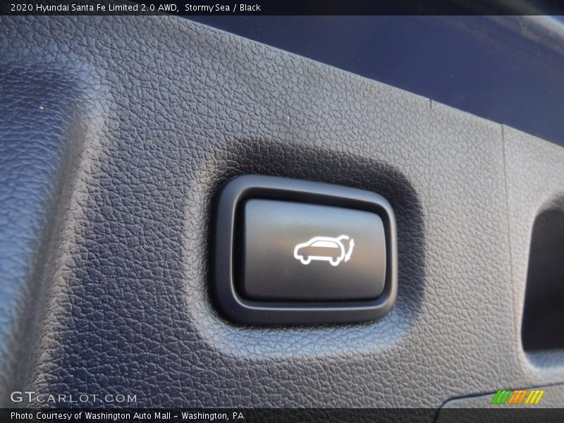 Stormy Sea / Black 2020 Hyundai Santa Fe Limited 2.0 AWD
