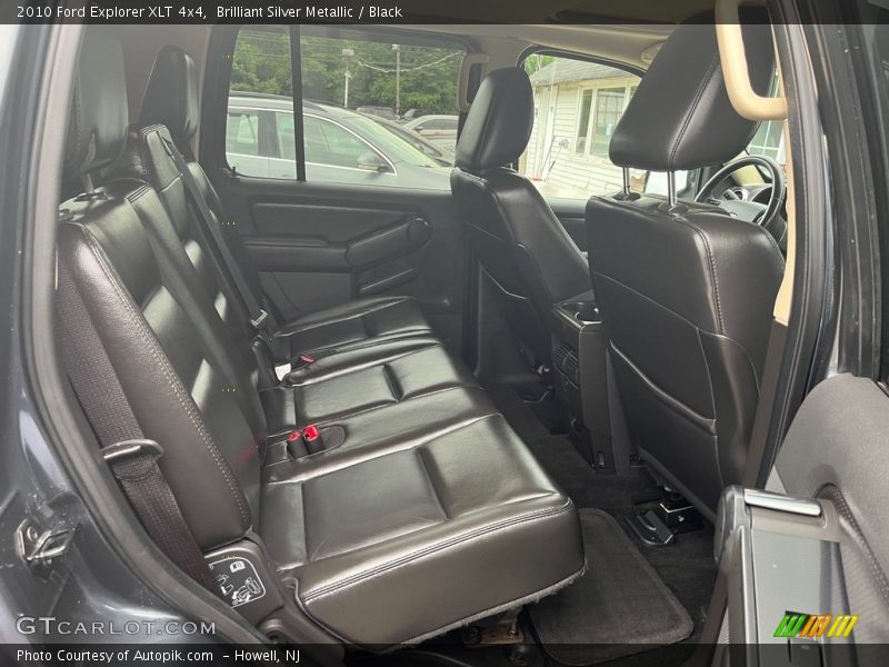 Brilliant Silver Metallic / Black 2010 Ford Explorer XLT 4x4