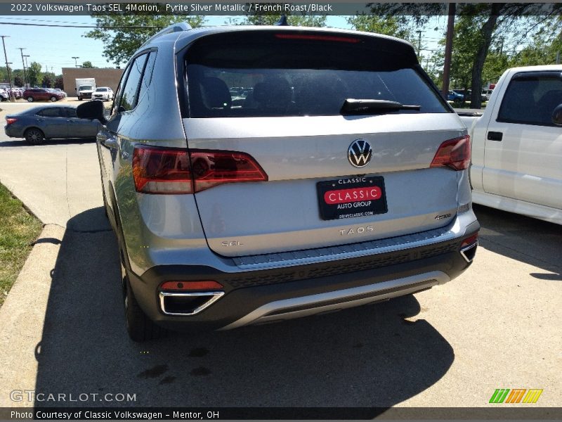 Pyrite Silver Metallic / French Roast/Black 2022 Volkswagen Taos SEL 4Motion