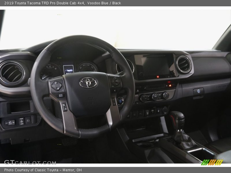Dashboard of 2019 Tacoma TRD Pro Double Cab 4x4