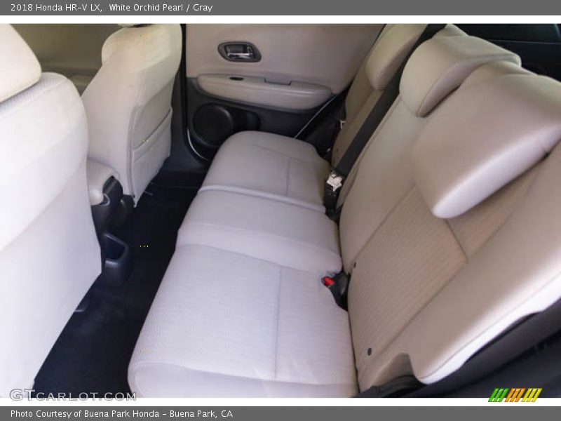 White Orchid Pearl / Gray 2018 Honda HR-V LX