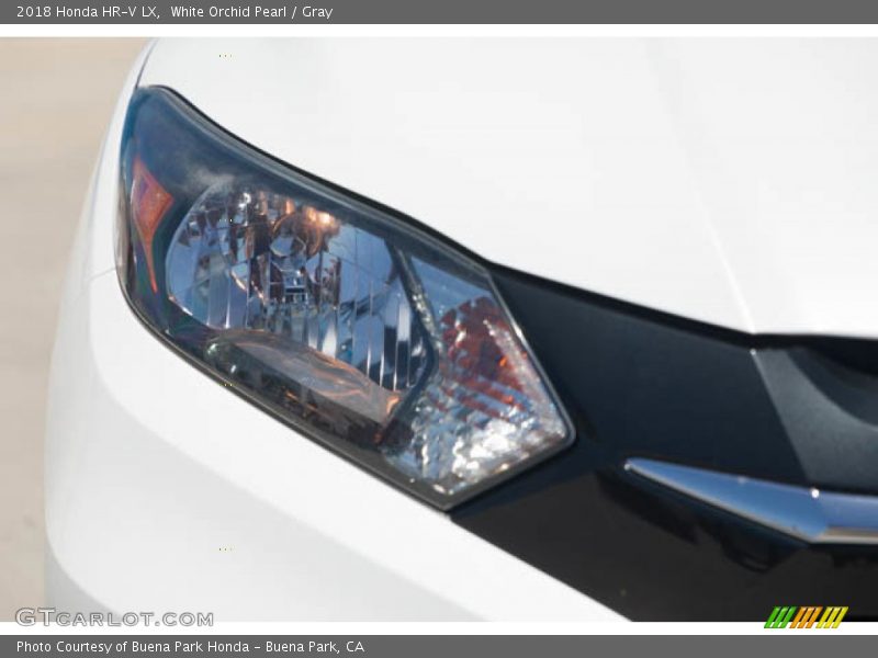 White Orchid Pearl / Gray 2018 Honda HR-V LX