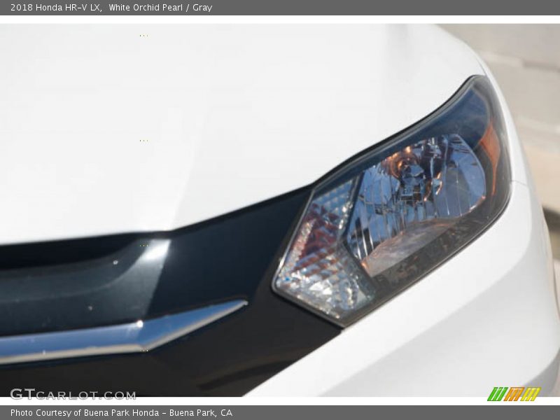 White Orchid Pearl / Gray 2018 Honda HR-V LX