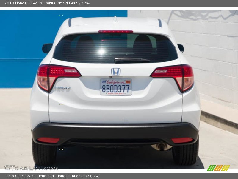 White Orchid Pearl / Gray 2018 Honda HR-V LX
