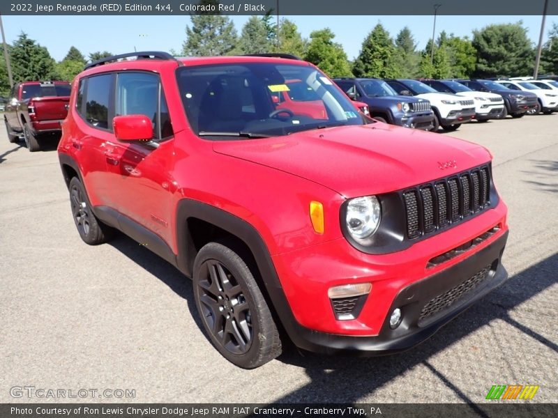 Front 3/4 View of 2022 Renegade (RED) Edition 4x4
