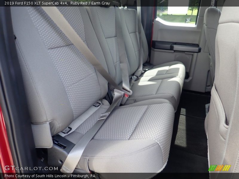 Ruby Red / Earth Gray 2019 Ford F150 XLT SuperCab 4x4