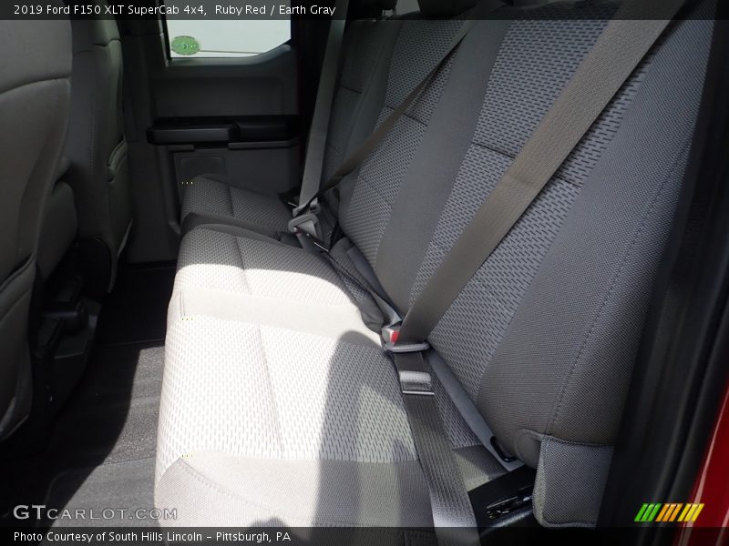 Ruby Red / Earth Gray 2019 Ford F150 XLT SuperCab 4x4
