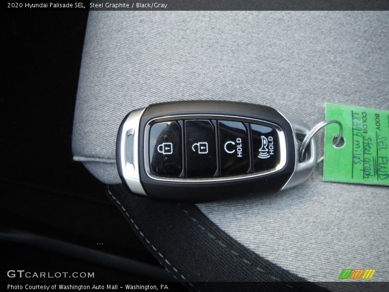 Steel Graphite / Black/Gray 2020 Hyundai Palisade SEL