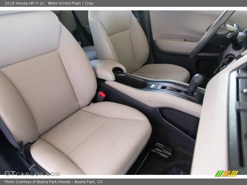 White Orchid Pearl / Gray 2018 Honda HR-V LX
