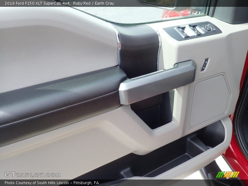 Ruby Red / Earth Gray 2019 Ford F150 XLT SuperCab 4x4