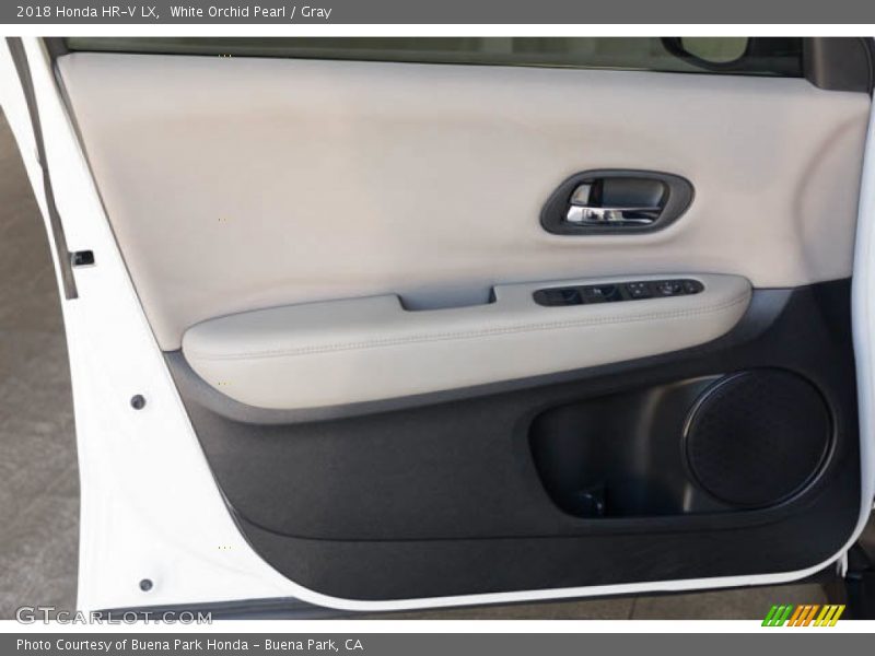 White Orchid Pearl / Gray 2018 Honda HR-V LX