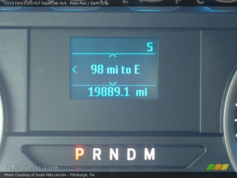 Ruby Red / Earth Gray 2019 Ford F150 XLT SuperCab 4x4