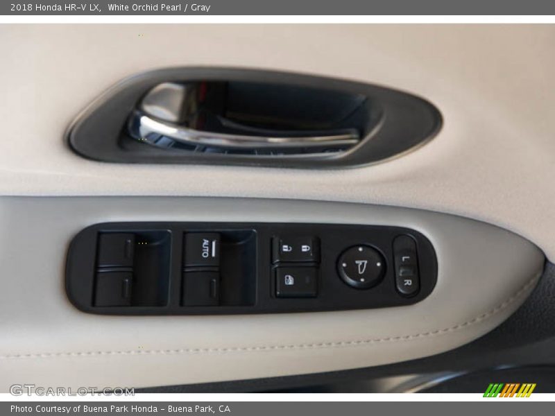 White Orchid Pearl / Gray 2018 Honda HR-V LX
