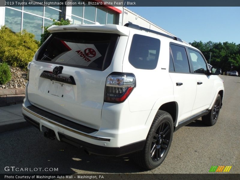 Blizzard White Pearl / Black 2019 Toyota 4Runner Nightshade Edition 4x4