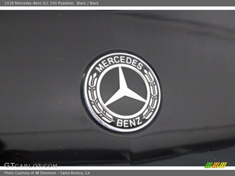 Black / Black 2018 Mercedes-Benz SLC 300 Roadster