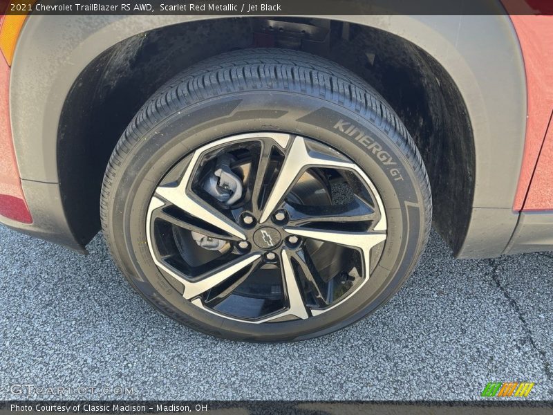 Scarlet Red Metallic / Jet Black 2021 Chevrolet TrailBlazer RS AWD